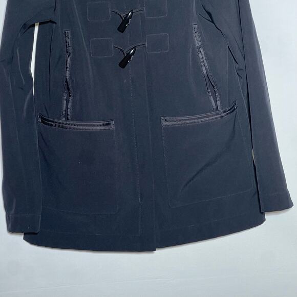 Lululemon Paddington Soft Shell Duffle Winter Coat Black Womens Size 6 - Picture 8 of 11